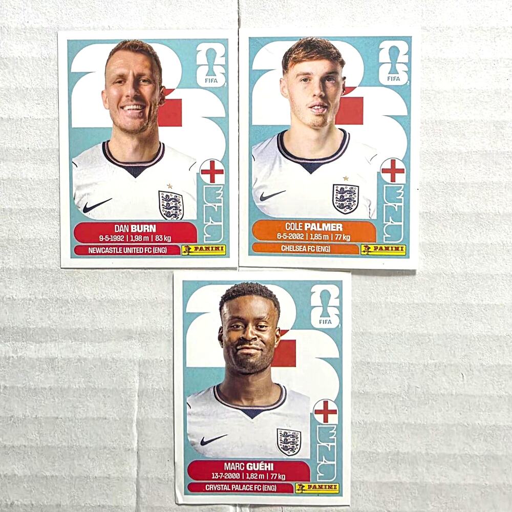 Panini FIFA World Cup 2026 Sticker Lot - Mixed National Teams (17 Stickers)